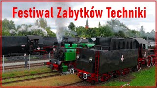 Festiwal Zabytków Techniki  Jaworzyna Śląska gala parowozów [upl. by Burger]