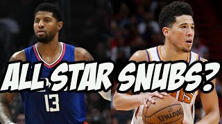 NBA West AllStars Reaction  Who Got Snubbed [upl. by Joanie]