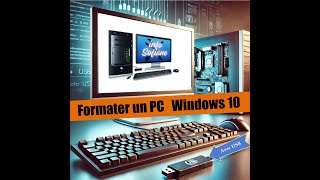 Formater un PC et Installer Windows 10 [upl. by Auhsuoj]