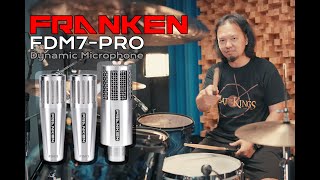 Ja IZax  Reviews Franken FDM7Pro Drums Mic [upl. by Aloisius]