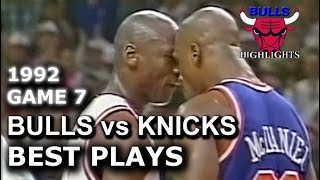 May 17 1992 Bulls vs Knicks game 7 highlights [upl. by Sol874]