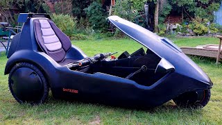 Zipping about on a modified Sinclair C5 [upl. by Ahseal]