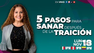 5 pasos para sanar después de la traición [upl. by Aikkan]