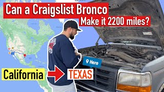 Bought a 1994 Ford Bronco off the internet [upl. by Armilla567]