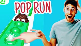 POP RUN 3D FULL GAMPLAY NEW UPDATE poprungame poprun shortsfeed games [upl. by Yenduhc]