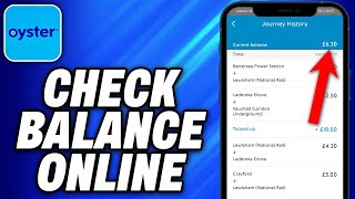 How To Check Oyster Card Balance Online 2024  Easy Fix [upl. by Dinah]