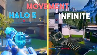 Halo Infinite vs Halo 5 Movement [upl. by Aldus]