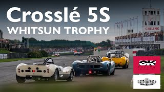 The Whitsun Trophy at Goodwood Revival 2024  Onboard Crosslé 5S Driven by Matthew Wurr [upl. by Janyte]