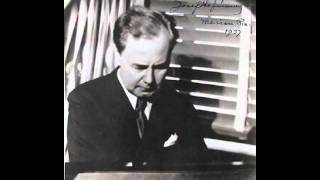 Josef Hofmann plays Chopin Andante Spianato e Grande Polonaise Op22  Live [upl. by Amari]