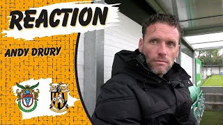 Reaction  Andy Drury  Bognor Regis Town 40 Folkestone Invicta  Isthmian Premier Division [upl. by Lamdin]