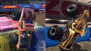 EL TORO LOCO BEST Freestyle Moments from Monster JamMonster Tuck Games [upl. by Eessej]