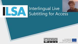 Videolecture on live subtitling and respeaking 2a Unit 1 [upl. by Denver680]