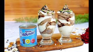 Choco phirni with Nestlé MILKMAID  Create Sweet Stories  Phirni with a twist [upl. by Maurer]