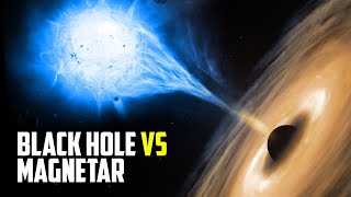 What Would Happen If a Black Hole Collided With a Magnetar [upl. by Millie]