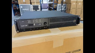 Sanway new LA12X DSP power amplifier [upl. by Nahgiem]