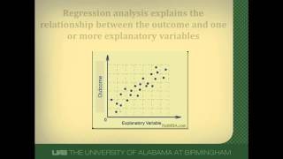 Statistics Corner Overview of Regression Analysis [upl. by Tomasz]