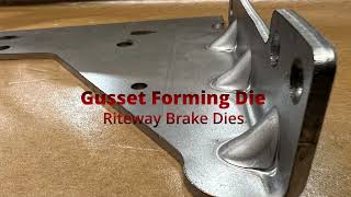 Riteway Brake Dies  Gusset Forming Die [upl. by Ledah422]