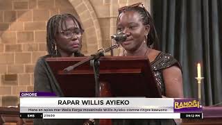 Alam ne obagi ne Willis Ayieko e kanisa mar All Saints Cathedral Nairobi  RamogiTV [upl. by Esli]