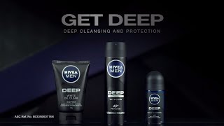 Get Deep with NIVEA MEN Deep Range [upl. by Enila]