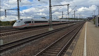 Schnellfahrstrecke StuttgartMannheim bei Vaihingen Enz am 05102024 [upl. by Regni325]