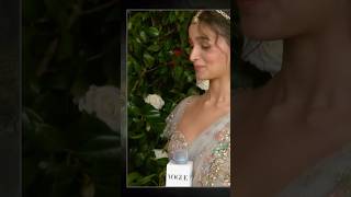 Alia Bhatt’s Met Gala interview  Vogue India [upl. by Norb]