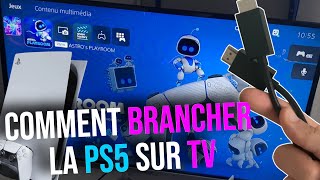 Comment brancher la PS5 sur TV 2024 [upl. by Etiragram]