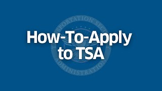 Hiring Resources HowToApply to TSA [upl. by Irab]