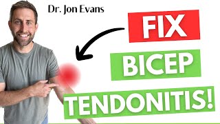 INSTANT Relief From Bicep Tendonitis Top 7 Exercises That WORK [upl. by Ahsielat]