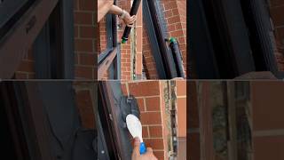 Efficient Outdoor Silicone Caulking  A Satisfying DIY Project [upl. by Elohc590]