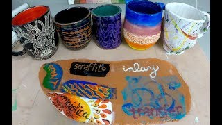 Ceramics 101 Underglaze Techniques [upl. by Caiaphas]