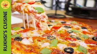 Chicken Fajita Pizza Recipe  How To Make Fajita Pizza  Homemade Fajita Pizza [upl. by Alamac]