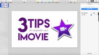 Add Animated Keynote Slides to iMovie [upl. by Yremogtnom]