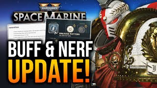 Space Marine 2  NEW Patch Buffs Nerf amp Armor Pattern [upl. by Raman987]