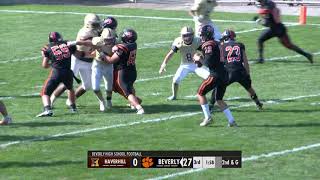 Recap Haverhill vs Beverly High School Football 91121 [upl. by Abrahan]