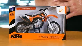 New Ray Toys KTM 350 SXF MX 2011 112 Scale Motorcycle Replica [upl. by Yretsym]