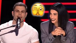 El momento incómodo de Lali en España le tiró onda a un participante de Factor X y estaba la novia [upl. by Lohrman]