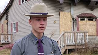 NY State Trooper describes attempt to save boy in Oswego fire [upl. by Aihsela415]