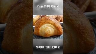 CIAVATTONI ROMANI o SFOGLIATELLE ROMANE  Ricetta FACILE di A modo MIO [upl. by Ellehcir]