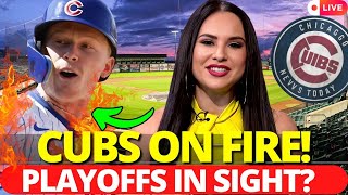 🚨 MUSTSEE CUBS PLAYOFF HOPES SOAR WHATS NEXT FOR THIS REDHOT TEAM [upl. by Oemac]