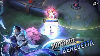 Highlight gameplay benedetta  Montage Benedetta  Mobile legends Indonesia [upl. by Annayr242]