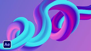 Crazy 3D Colorful Echo Shapes in After Effects  Motion Graphics Tutorial [upl. by Byran646]