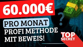 60000€ PRO MONAT OHNE Startkapital 💰 mit Beweis Geniale Methode online Geld verdienen 2024 [upl. by Kellie655]