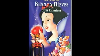 Intro Blancanieves y los 7 Enanos 2001 2da Edicion VHS [upl. by Gorrono]