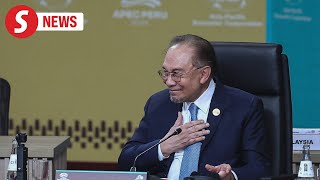 Anwar urges Apec members to recognise the potential of nontraditional alliances [upl. by Yenttirb]