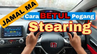 Belajar Memandu  Cara Pegang Stereng [upl. by Hannie232]