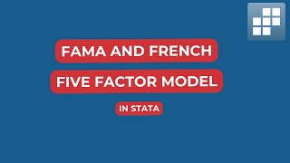 Fama and French Five Factor Model in Stata [upl. by Faith]