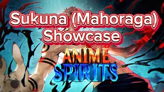 Mythical SukunaMahoraga soul showcase  Anime Spirits Roblox [upl. by Bunnie]