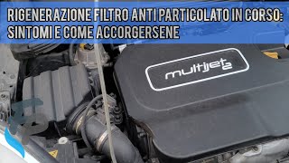 Rigenerazione filtro anti particolato in corso sintomi e come accorgersene [upl. by Otti]