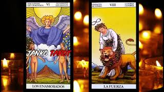 Combinaciones Tarot LOS ENAMORADOS con todos los Arcanos Mayores RIDER WAITE [upl. by Enneirb]