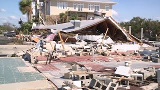 Cleanup begins after Helene leaves behind rubble in Floridas Big Bend [upl. by Amzaj]